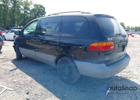 2000 Toyota Sienna Le from USA, damaged, VIN 4T3ZF13C6YU244793